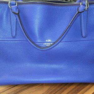 Purple Coach Handbag